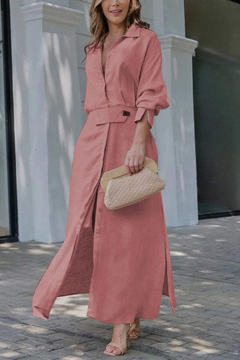 Paris – Vestido maxi escote en V