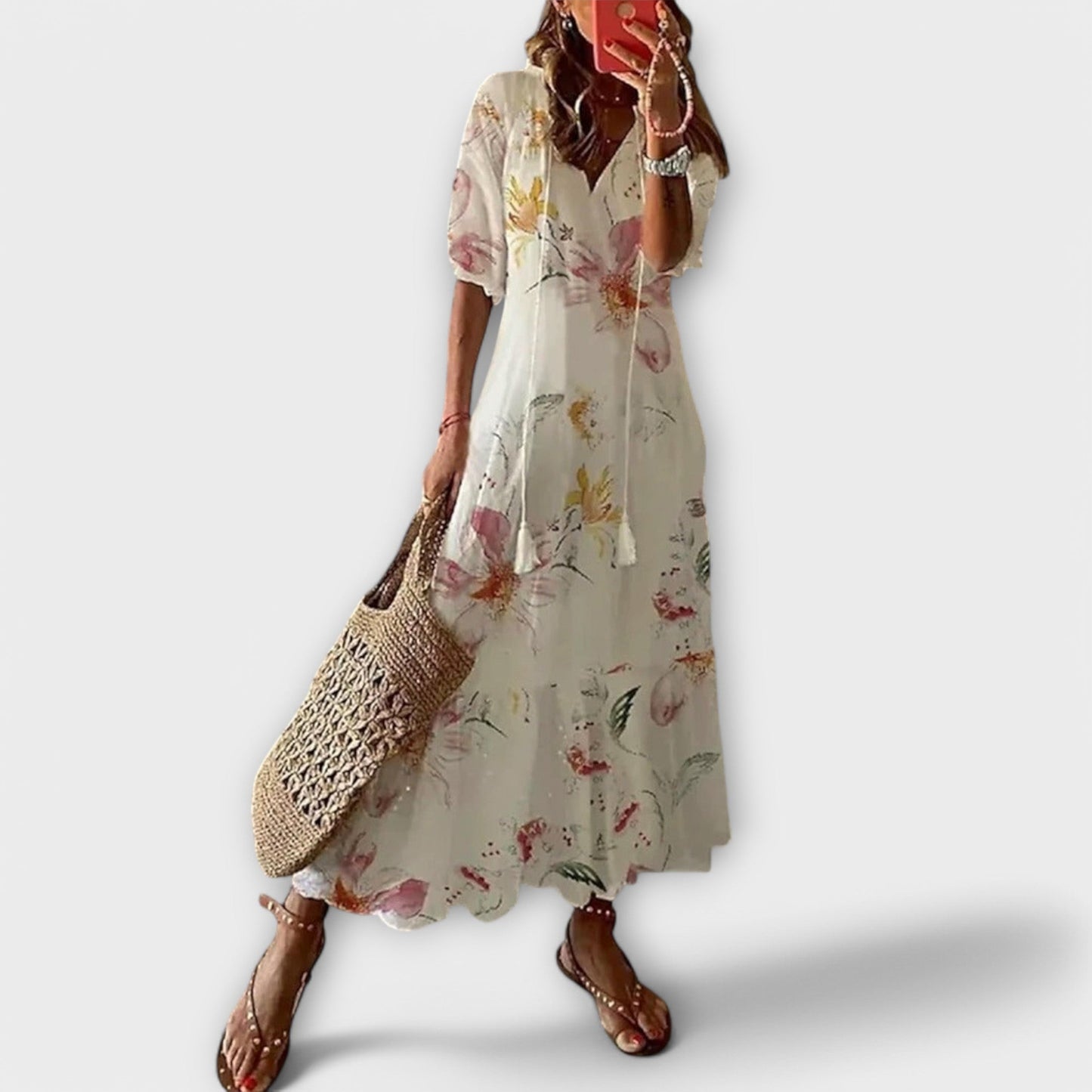 Lucia– Vestido Largo Bohemio