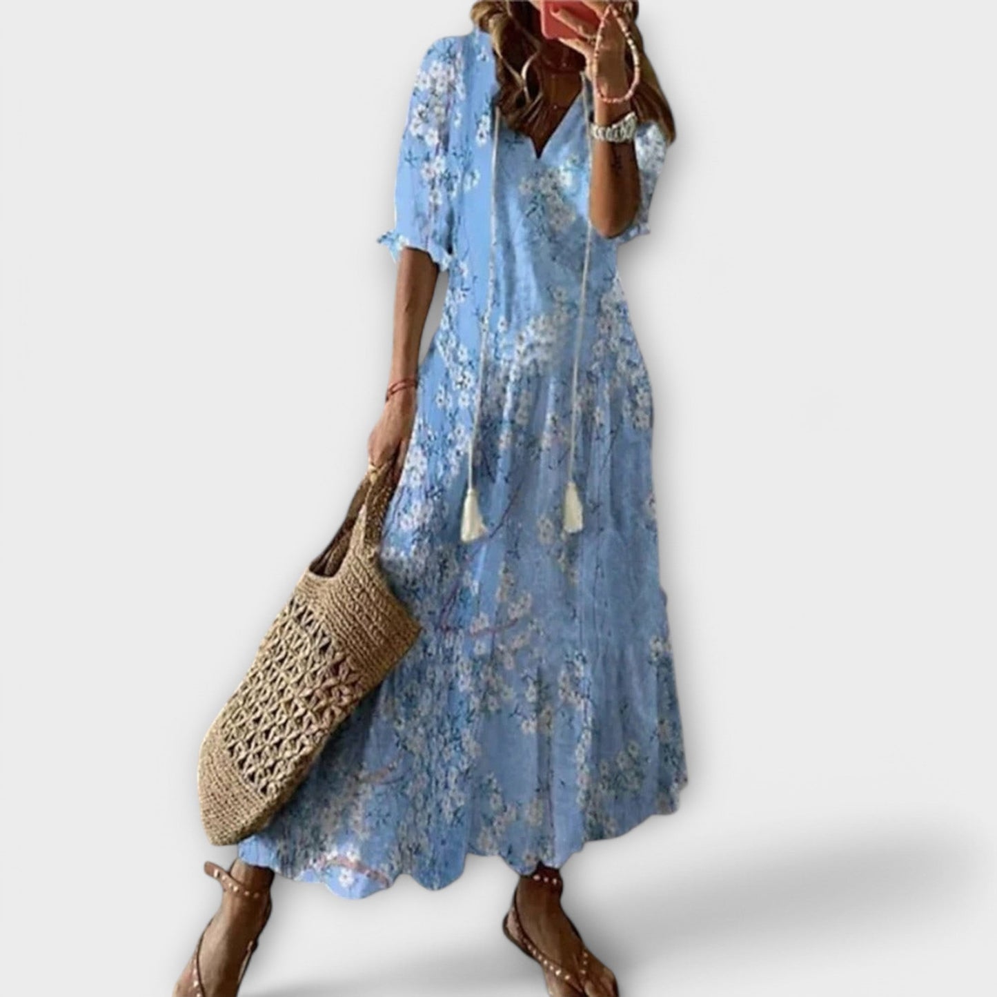 Lucia– Vestido Largo Bohemio