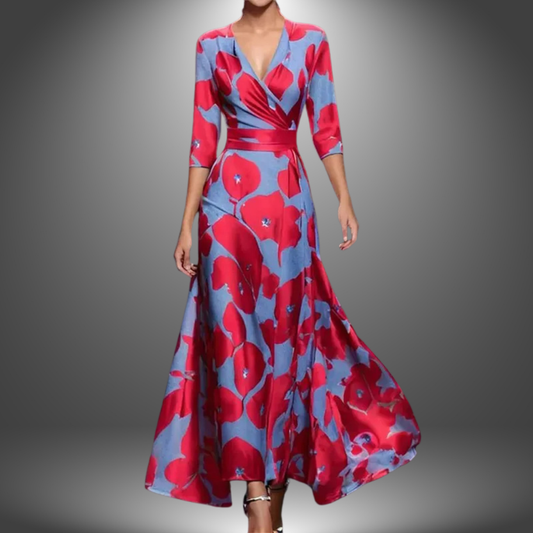 Paulina | Vestido largo hecho a mano