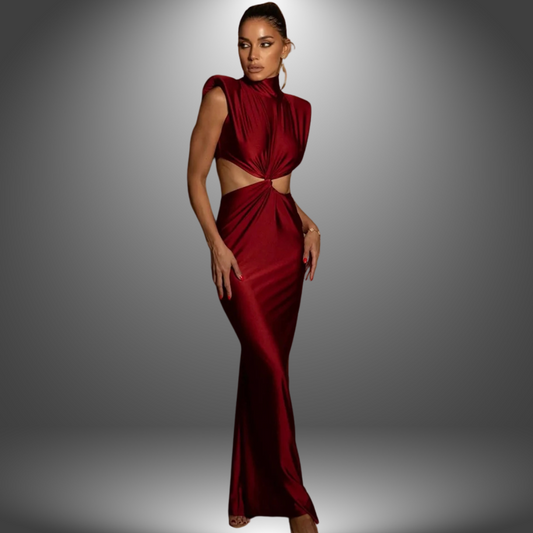 Celia  | Vestido largo elegante hecho a mano