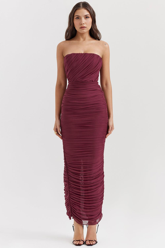 Vestido Maxi de Malla Amaris