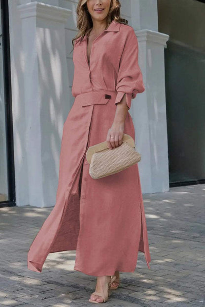Paris – Vestido maxi escote en V