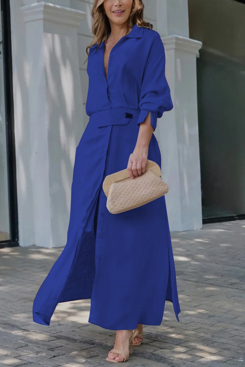 Paris – Vestido maxi escote en V