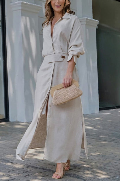 Paris – Vestido maxi escote en V