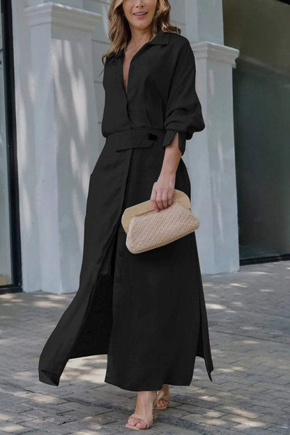 Paris – Vestido maxi escote en V