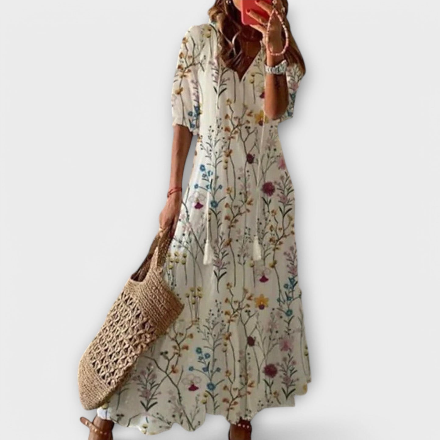 Lucia– Vestido Largo Bohemio