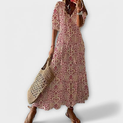 Lucia– Vestido Largo Bohemio