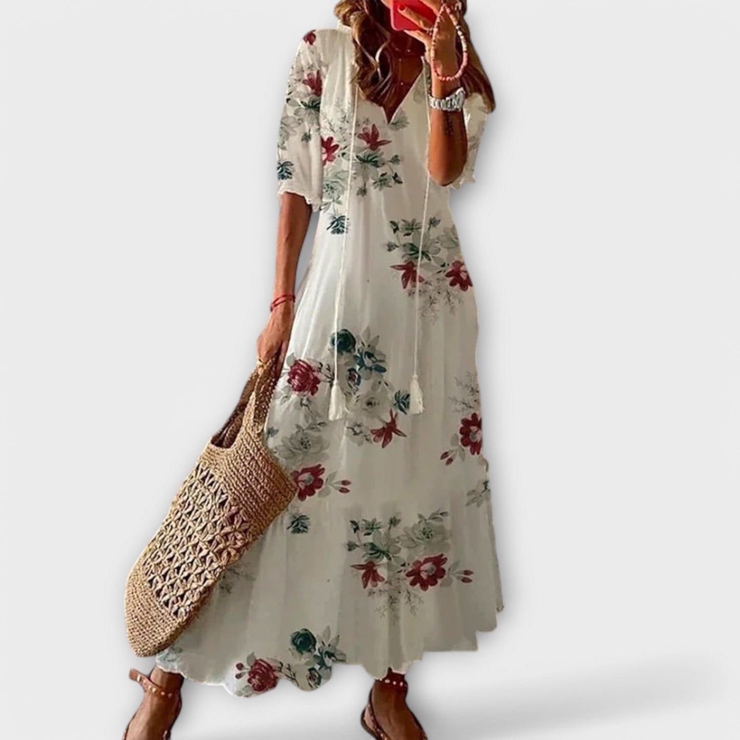 Lucia– Vestido Largo Bohemio